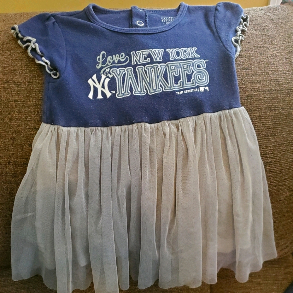 Lot of 3 girls 2t New York Yankees